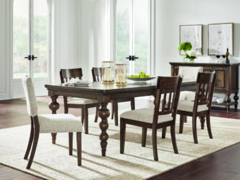 Valgomojo stalas su 6 kėdėmis „Veramond"