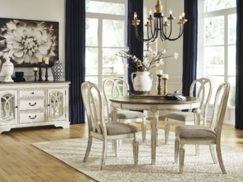 Valgomojo stalas su 4 kėdėmis „Realyn“